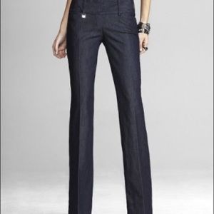 Express editor jeans dark denim wash